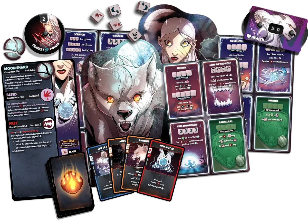 Dice Throne: Pale Lady
