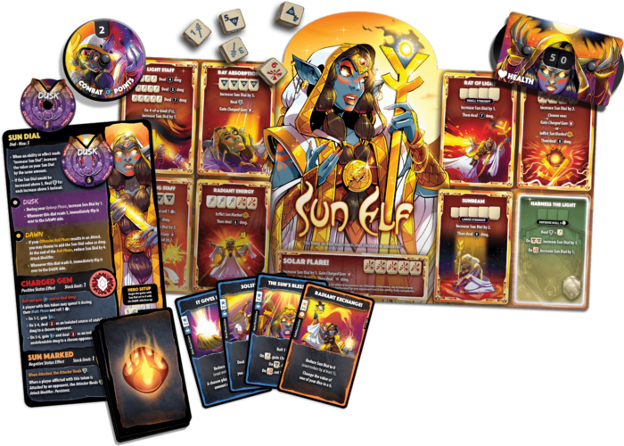 Dice Throne: Sun Elf
