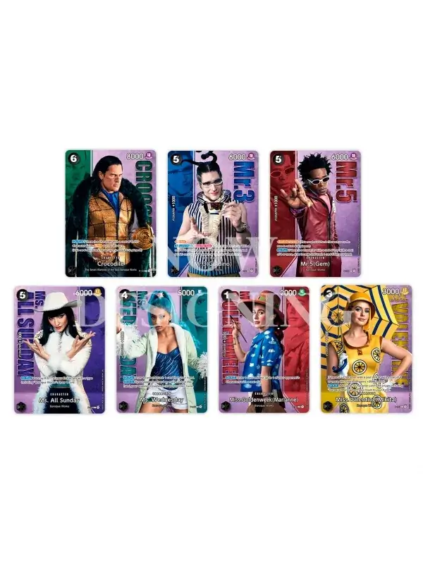 One Piece: Baroque Works - Premium Card Collection Live Action Edition Vol.2