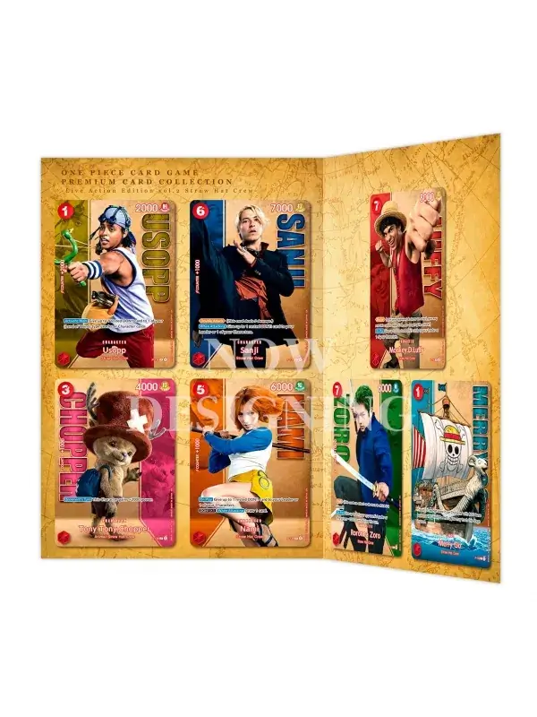 One Piece: Straw Hat Crew - Premium Card Collection Live Action Edition Vol.2