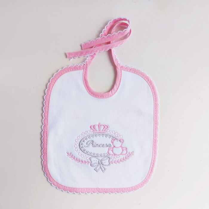 Babetes Retangulares - Princesa