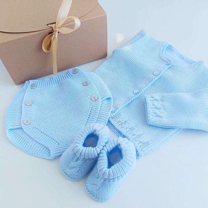 BabyBox - Carmín - Azul