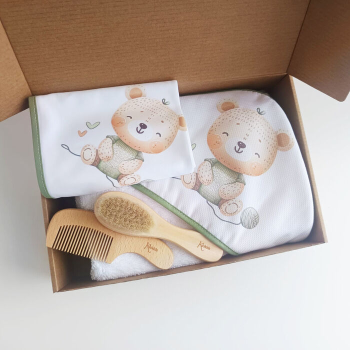 BabyBox - Ursinho Divertido Verde caqui