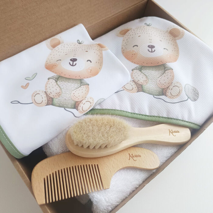 BabyBox - Ursinho Divertido Verde caqui