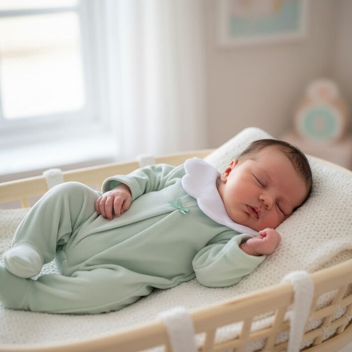 Babygrow de Veludo Verde - Collare