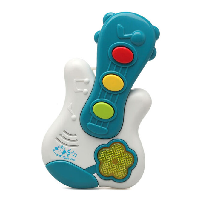 Guitarra musical com melodias e luzes
