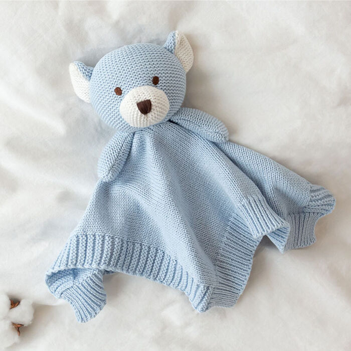 Doudou - Ursinho 100% Algodão - Azul