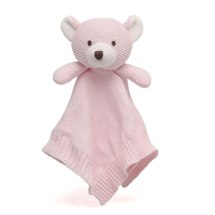 Doudou - Ursinho 100% Algodão - Rosa