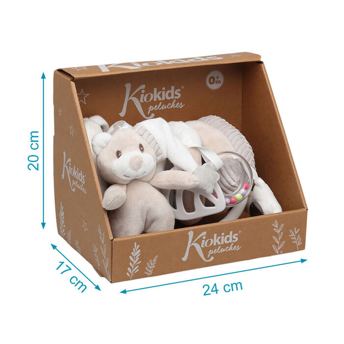 Espiral Peluche - Ursinho com gorro em caixa