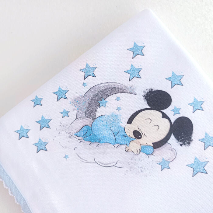 Fralda de pano Mickey na Lua