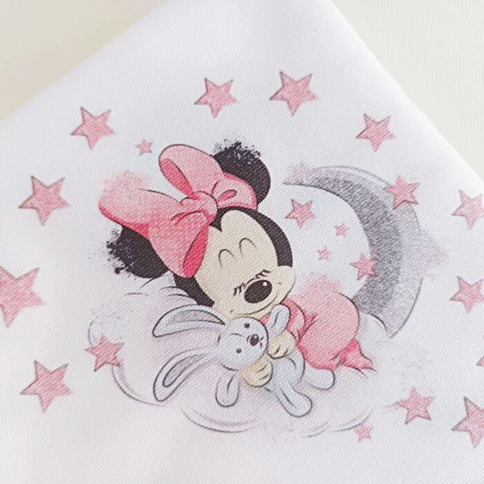 Fralda de pano Minnie na Lua