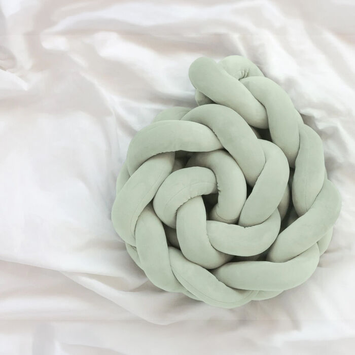 Trança Protetora ou decorativa para berço 150cm - Verde
