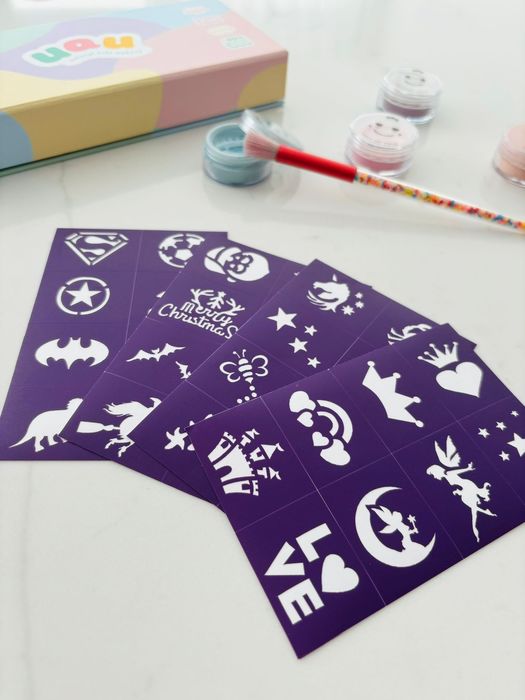 Reusable make-up stencils
