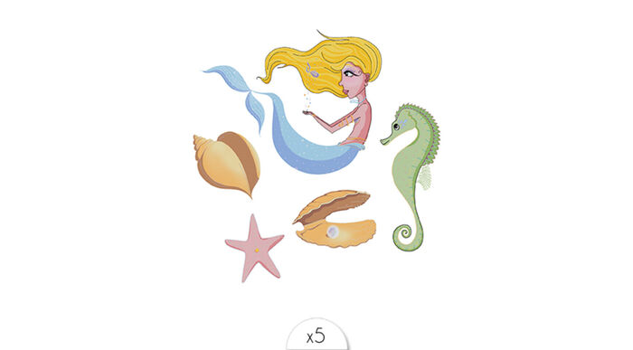 Mermaid x 5
