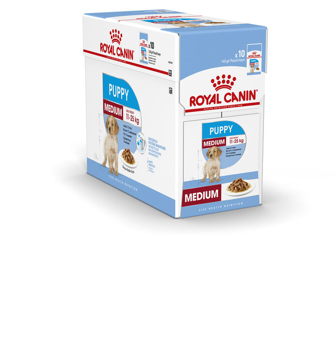 Royal Canin Medium Puppy 10 X 140 Gr