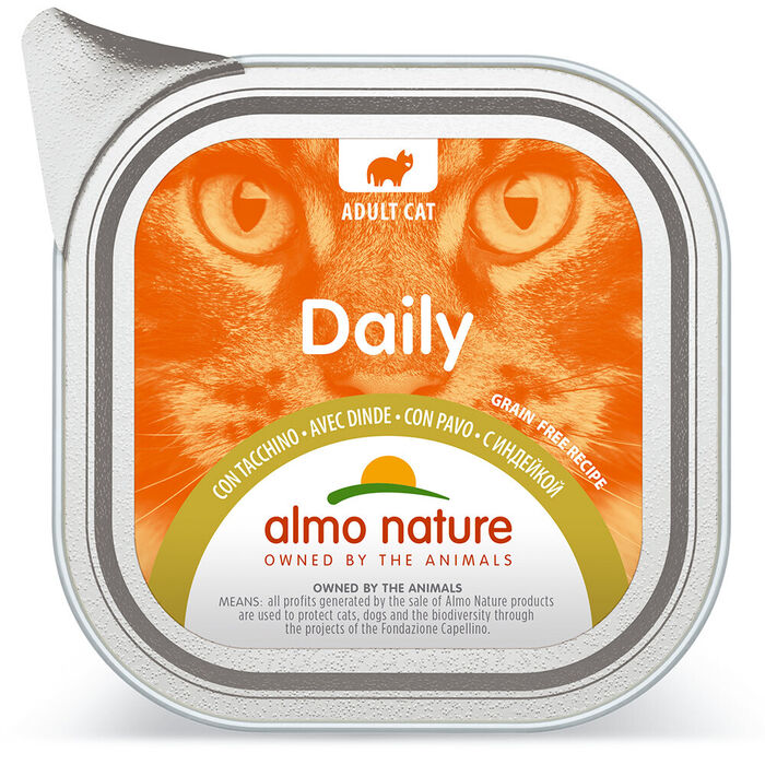 Almo Cat Daily - Peru (Terrina 100 Gr) - 8 Unid.