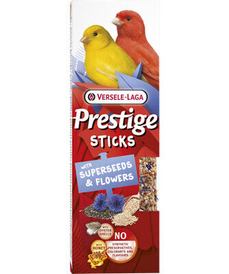 Prestige Sticks Canaries With Superseeds & Flowers - 2 Un 60 G