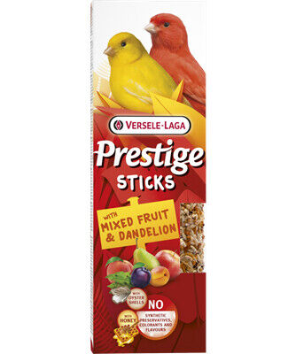 Prestige Sticks Canaries With Mixed Fruit & Dandelion - 2 Un 60 G