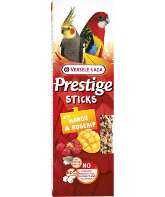 Prestige Sticks Big Parakeets With Mango & Rosehip - 2 Un 140 G