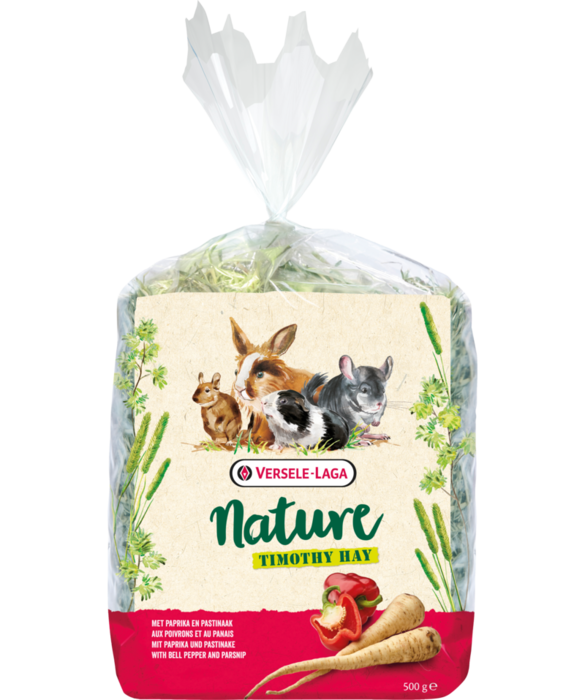 Nature Timothy Hay Bell Pepper & Parsnip 500 G