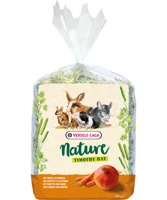 Nature Timothy Hay Carrot & Pumpkin 500 G