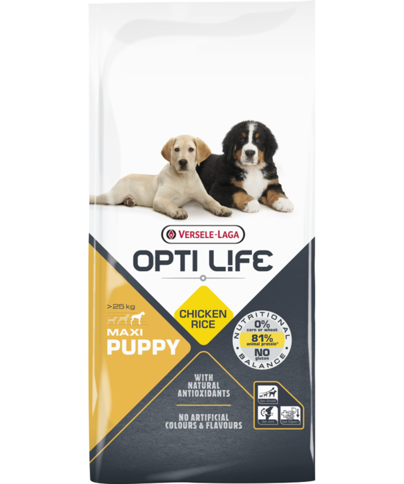 Opti Life Puppy Maxi 12.5 Kg
