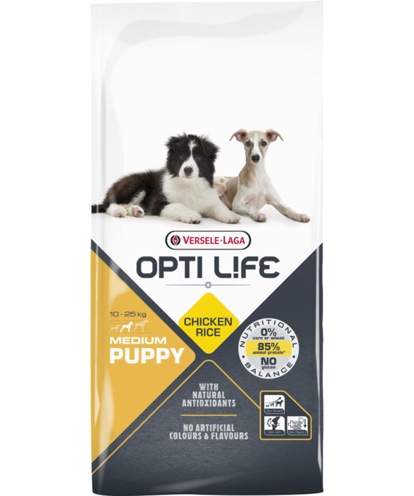 Opti Life Puppy Medium 12.5 Kg