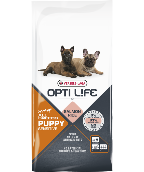 Opti Life Puppy Sensitive All Breeds 12.5 Kg