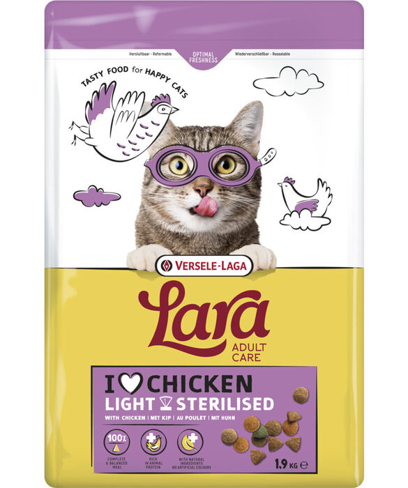 Lara Adult Sterilised/Indoor Chicken 1,9 Kg