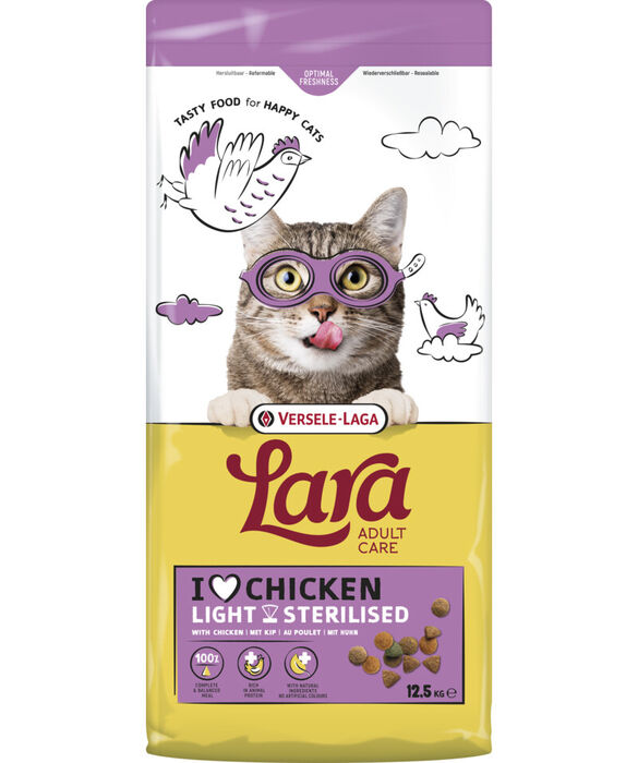 Lara Adult Sterilised/Indoor Chicken 12,5 Kg