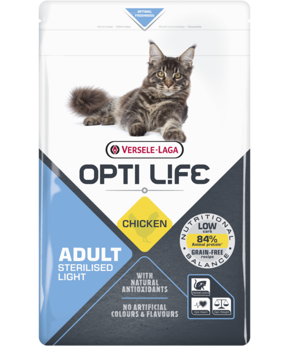 Opti Life Sterilised/Light 2.5 Kg