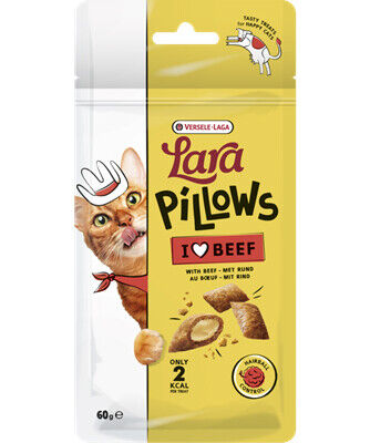 Lara Pillows C/ Beef Hairball Control Treats 60 G