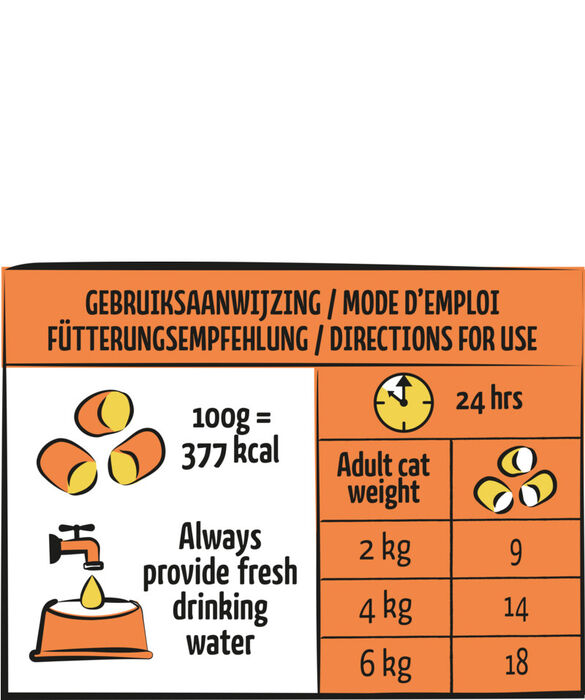 Lara Crunchy Bites C/ Chicken Happy Teeth Treats 50 G