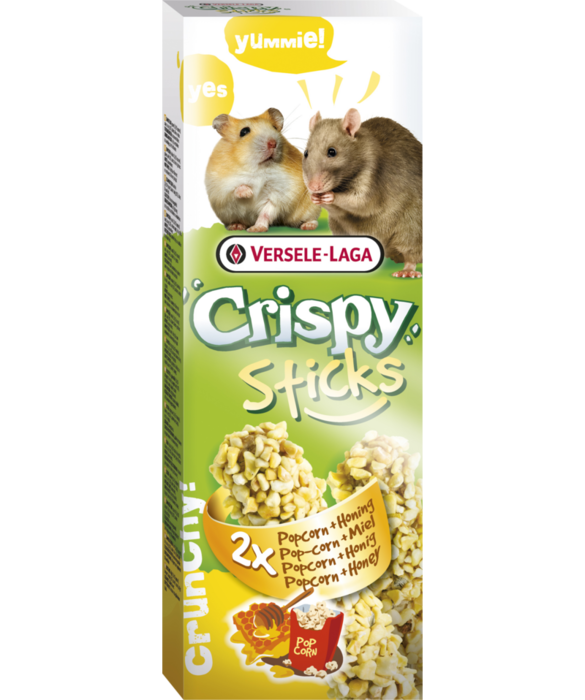Barr.Hamster/Rato Pipoca&Mel 2 Un - 110 G