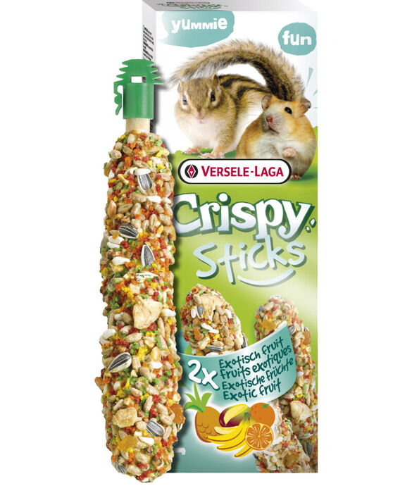 Barr.Hamster/Esquilo Fruta Trop. 2 Un - 110 G