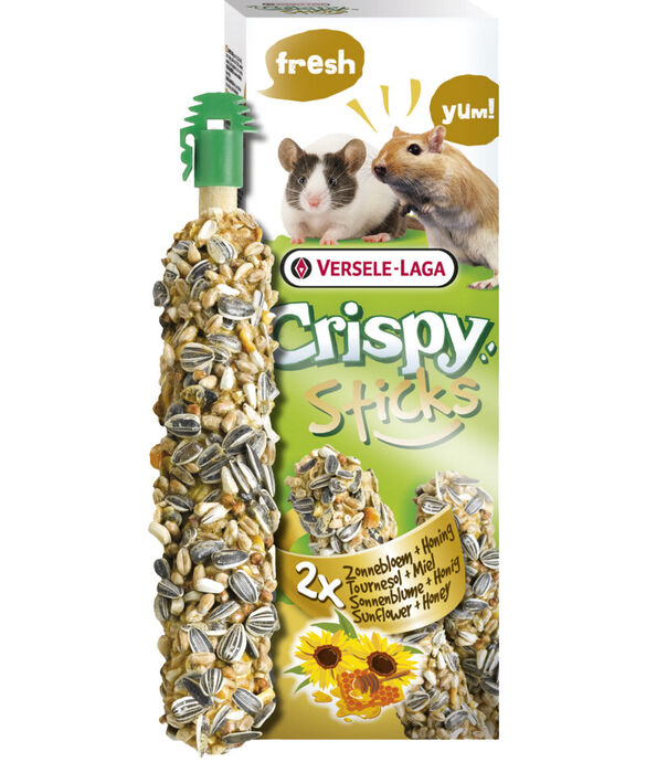 Barr.Gerbil/Rato Girassol&Mel 2 Un - 110 G