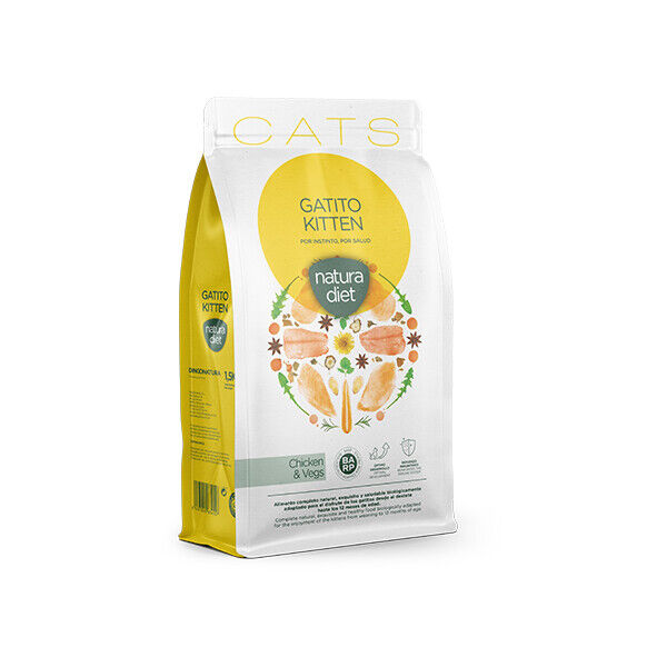 Natura Diet Cat Kitten Chicken 1,5 Kg