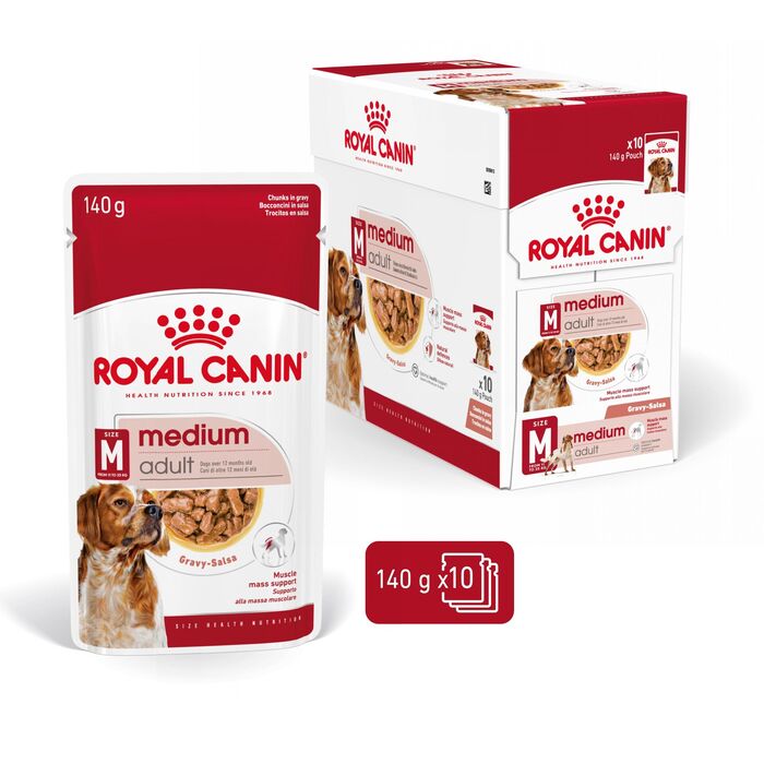 Royal Canin Medium Adult 10 X 140 Gr