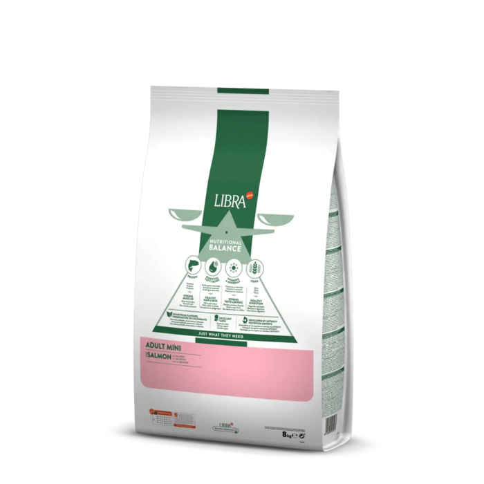 Libra Cao Mini Salmao 8 Kg