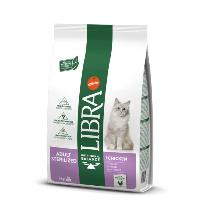 Libra Gato Esterilizado Frango 12 Kg