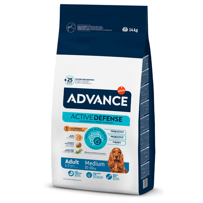 Adv Cão Medium Adulto Frango & Arroz 14 Kg