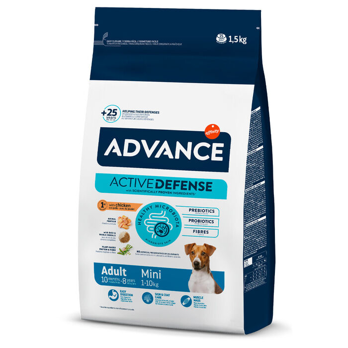 Adv Cão Mini Adulto Frango & Arroz 1,5 Kg