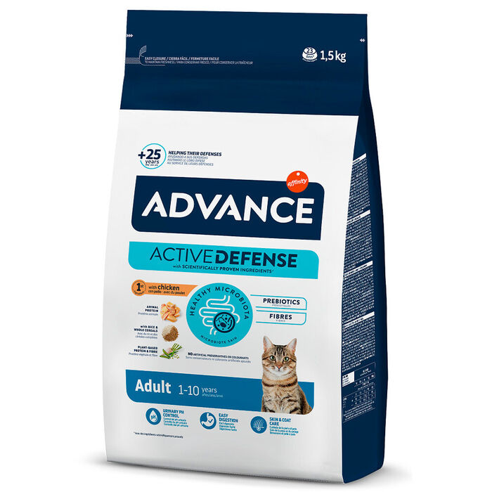 Adv Gato Adulto Frango & Arroz 1,5 Kg