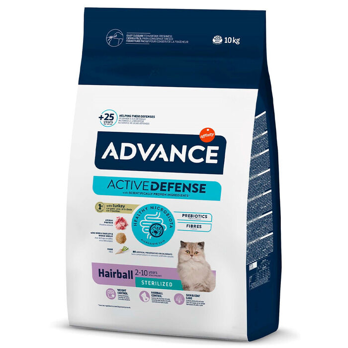 Adv Gato Sterilized Hairball  10 Kg