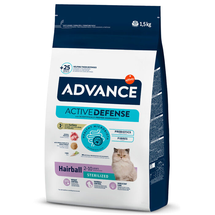 Adv Gato Sterilized Hairball  1,5 Kg