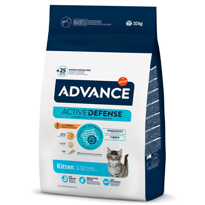 Adv Gato Kitten Frango & Arroz 10 Kg