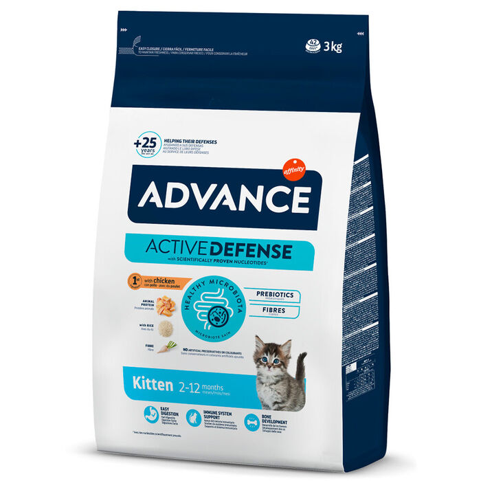 Adv Gato Kitten Frango & Arroz 3 Kg