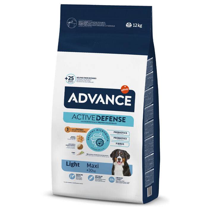 Adv Cão Maxi Light Frango & Arroz 12 Kg