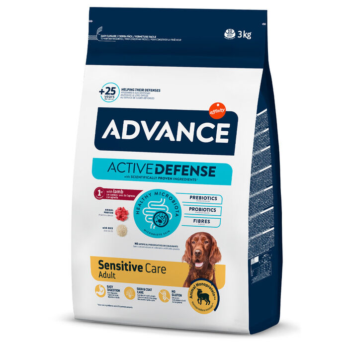 Adv Cão Sensitive Borrego & Arroz 3 Kg