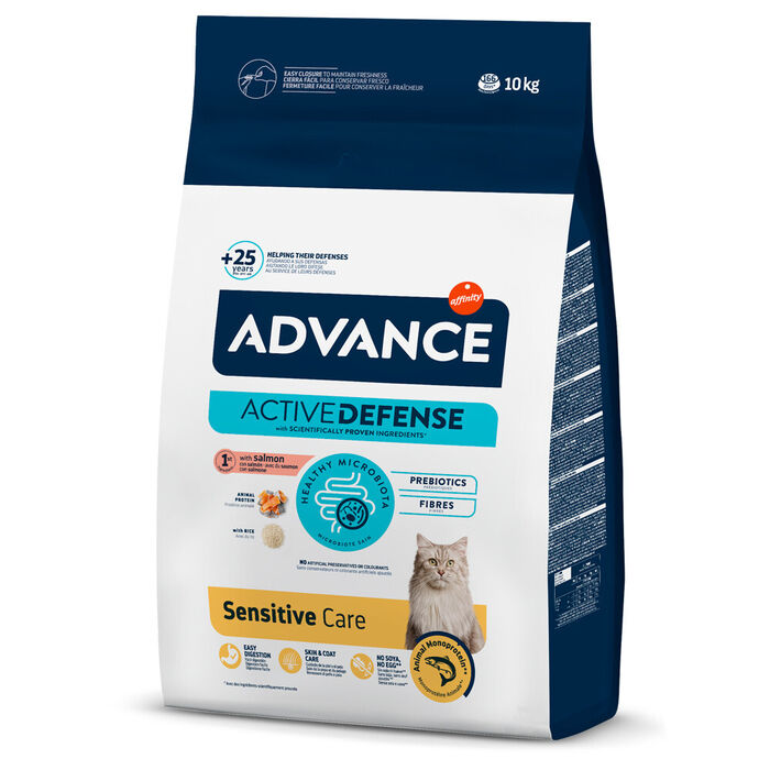 Adv Gato Adulto Sensitive Salmão & Arroz 10 Kg
